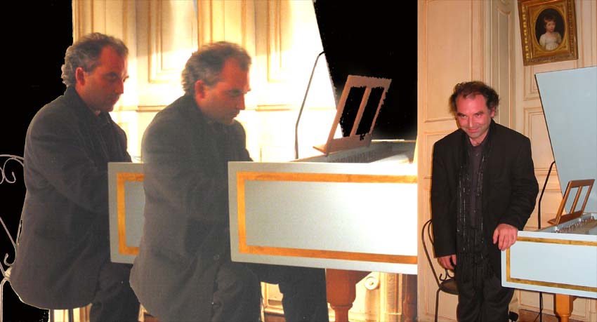 Francis Vidil : Improvisation au clavecin